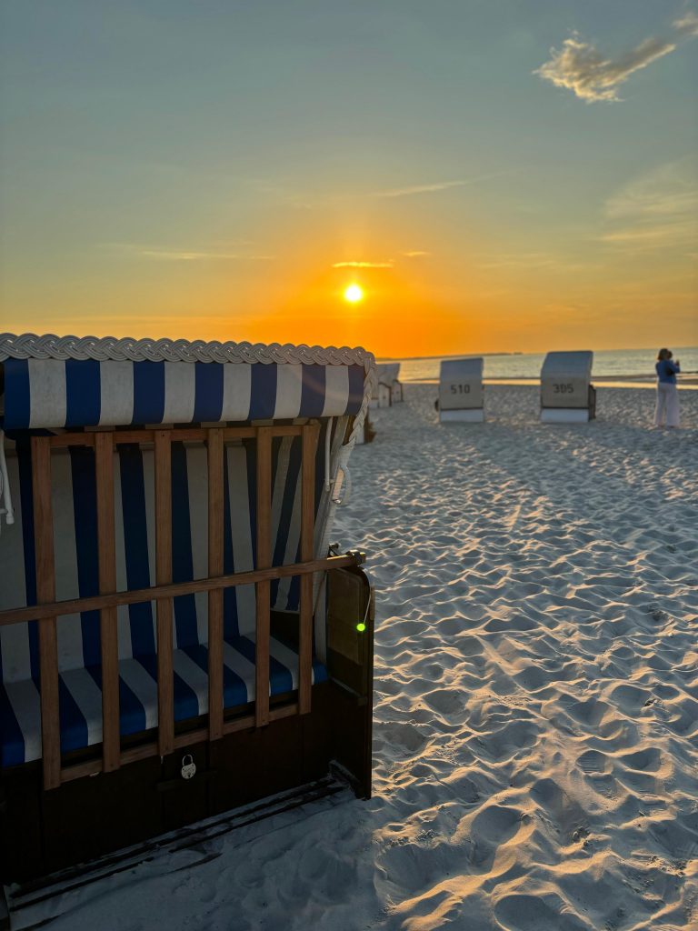 Prerow Strand Sonnenuntergang